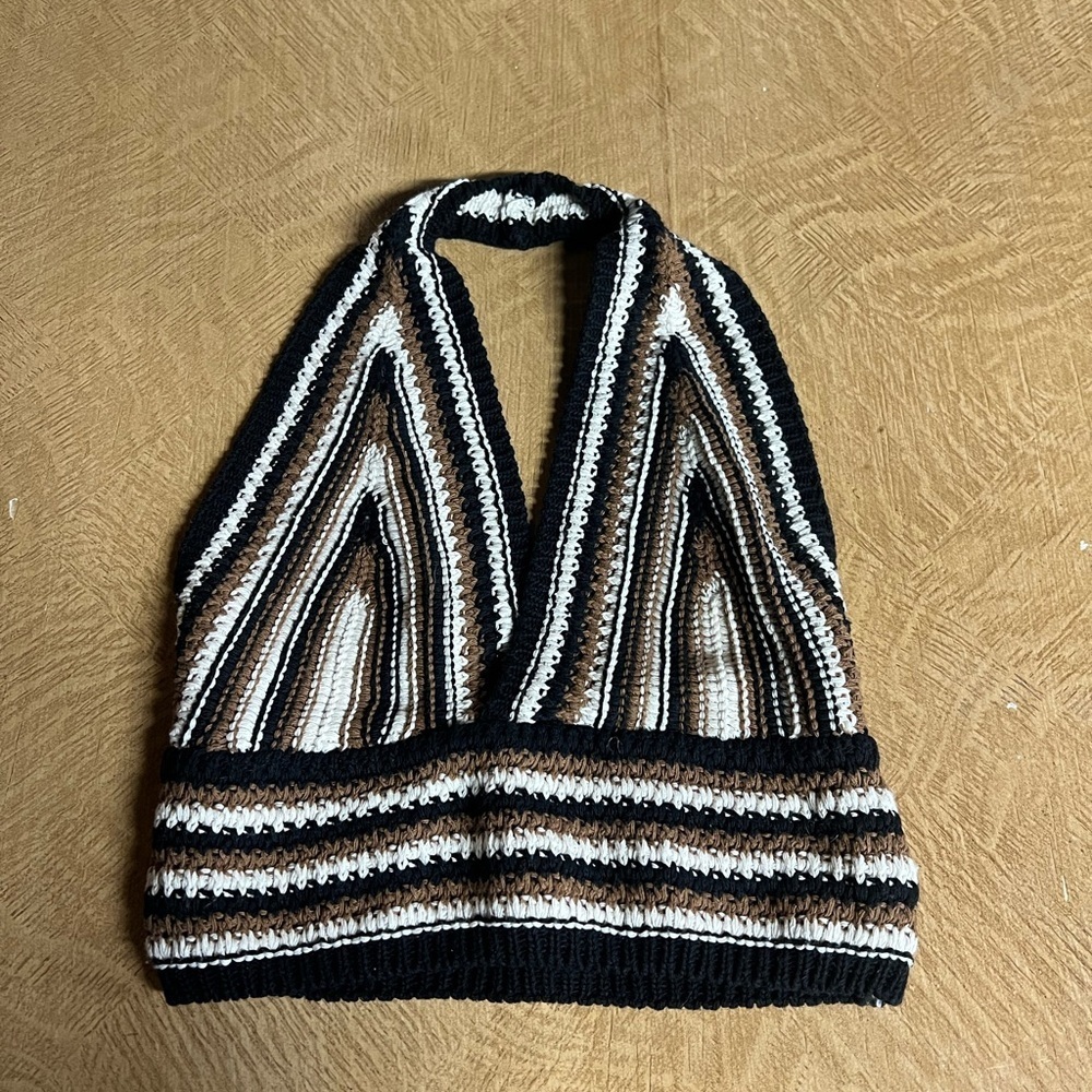 Italian knit crochet top - Picture 2 of 5